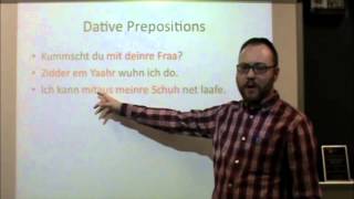 PA Dutch 101 Video 25  Dative Casem4v [upl. by Shelagh]