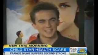 Frankie Muniz Suffers Second Stroke Malcolm in the middle Star Health Scare [upl. by Gonsalve]