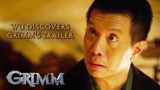 Hank and Nick Bring Wu to The Trailer for The First Time  Grimm [upl. by Oibaf]