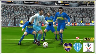 PES6 BOCA JUNIORS x PAYSANDU  COPA LIBERTADORES 2003 [upl. by Nolla]