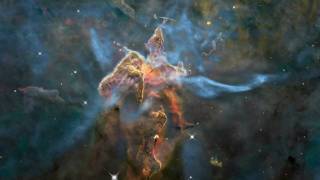 NASA  Hubbles 20th  A 3D Trip into the Carina Nebula [upl. by Philly]