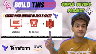 Simple DevOps Project to Practice Terraform with AWS [upl. by Nesaj50]