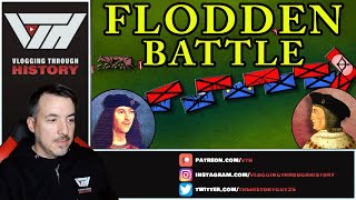 Historian Reacts  The Battle of Flodden 1513 by BazBattles [upl. by Frohman]