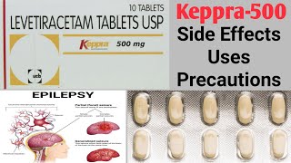 Keppra 500 tablet uses in hindi  Side Effect  Precaution  Midicine Hub [upl. by Nytsyrk]