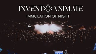 Invent Animate  Immolation of Night Live in Munchen [upl. by Esdnil]