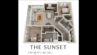 Astoria at Celebration Virtual Tour  Sunset Model [upl. by Currier]