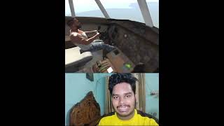 Plane Crash 😱  Indian Bike Driving 3D  Funny Story therifanio shorts [upl. by Itra]