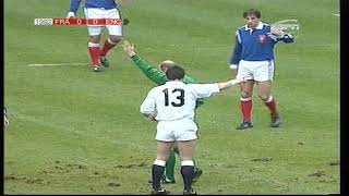 1992 5 Nations  France v England  Extended Highlights [upl. by Llejk]