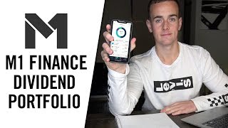 M1 Finance Dividend Portfolio  How To Make Easy Passive Income [upl. by Courtland]