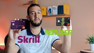 طريقة فتح حساب SKRILL و NETELLER و طلب البطاقة 💳  بديل عن WISE 🤔 [upl. by Shetrit]