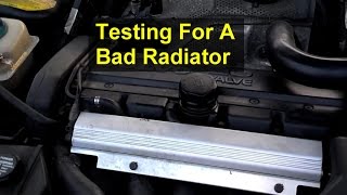 How to determine if your radiator is bad leaking or defective  VOTD [upl. by Graff]