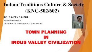 Town Planning in Indus Valley Civilization  KNC502  KNC602  AKTU [upl. by Nic]