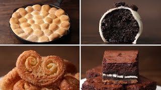 4 Easy 3Ingredient Desserts [upl. by Cutlerr611]