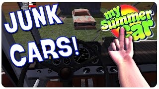 How To Junk Cars Job  My Summer Car Gameplay Highlights  Funny Moments 13 [upl. by Merri]