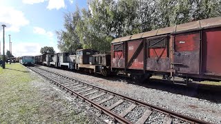 Danke Eisenbahnfreunde Traditionsbahnbetriebswerk Staßfurt eV 28092024 [upl. by Hallagan]