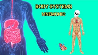 Body Systems  EASY Mnemonic to Help Memorize the 11 Organ Systems of the Human Body  Anatomy [upl. by Neukam]