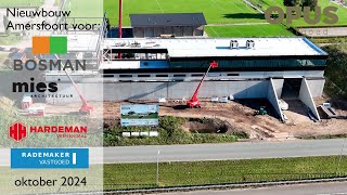 Bouwupdate Nieuwbouw Bosman Amersfoort [upl. by Urdna]