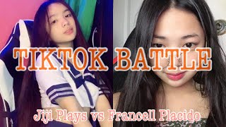 Jiji Plays vs Franzell Placido  TIKTOK BATTLE [upl. by Dubenko]