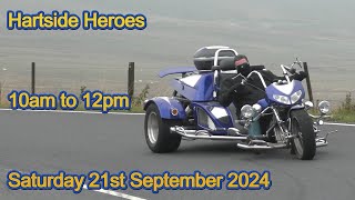 Hartside Pass  9am to 12pm Saturday 21st Sept 2024  All the morning action from the hairpin [upl. by Chiang924]