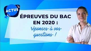 FAQ BAC 2020  oral de français contrôle continu calcul de moyenne candidats libres [upl. by Spears]