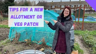 New Allotment Plot Tips  Allotment Gardening For Beginners UK [upl. by Maer642]