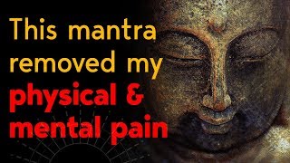 Buddhist Mantra For Healing all Sufferings Pain and Depression  Tayata Om Mantra [upl. by Ragucci]