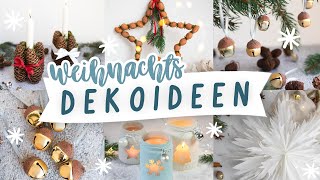 DIY WEIHNACHTSDEKO 2023  Dekoration selber machen  einfache amp besondere Ideen für Weihnachten [upl. by Draned]