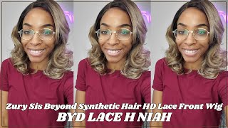 Glamourtress  Zury Sis Beyond Synthetic Hair HD Lace Front Wig  BYD LACE H NIAH [upl. by Nahc]