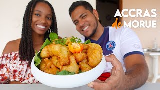 GUADELOUPE VLOG 27  RECETTE DES MEILLEURS ACCRAS DE MORUE AVEC MA MAMIE [upl. by Leaffar247]