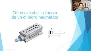 Cómo calcular la fuerza de un cilindro neumático [upl. by Glassman]