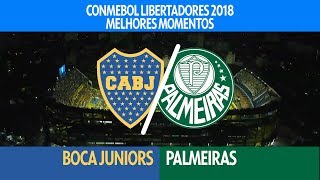 Melhores Momentos  Boca Juniors 0 x 2 Palmeiras  Libertadores  25042018 [upl. by Berhley639]