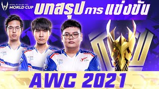 บทสรุปการแข่งขันชิงแชมป์โลก RoV  AWC 2021 [upl. by Oglesby]