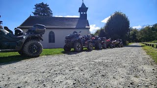 sortie en quad secteur sud Alsacedans le Sundgau [upl. by Llerrej230]