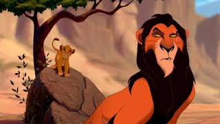 The Lion King 1994  Mufasa Rescues Simba Scene [upl. by Eirot]