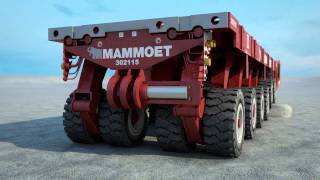 All you need to know about the Mammoet SelfPropelled Modular Transporter SPMT [upl. by Dett]