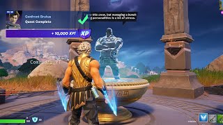 Confront Brutus Fortnite [upl. by Tristis]