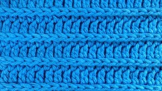 Crochet Royal Ridge Stitches  Free Dishcloth Pattern [upl. by Glad190]