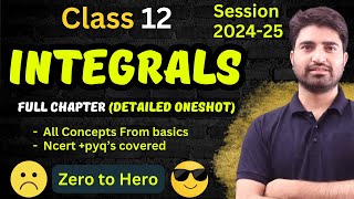 Integrals Class 12  Complete Integration Class 12 Maths  Full Chapter in महा One Shot  202425 [upl. by Riamo]