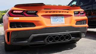 Corvette C8 Z06 Flat Plane Crank Sound [upl. by Ayaet]