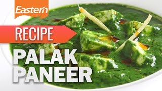 Video Recipe 2  Palak Paneer  3 Step Cooking [upl. by Ijan]