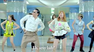 PSY  GANGNAM STYLE English Subtitle Full HD [upl. by Hinze]