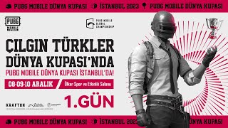 TR 2023 PMGC Büyük Finalleri  1Gün  PUBG MOBILE Global Championship [upl. by Anuhsal811]