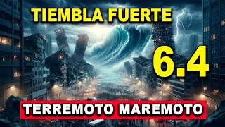 Hace instantes Poderoso Terremoto maremoto magnitud 64 acaba de generar un fuerte temblor [upl. by Atil]