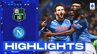 SassuoloNapoli 02  Napoli’s duo are at it again Goals amp Highlights  Serie A 202223 [upl. by Etnoved5]