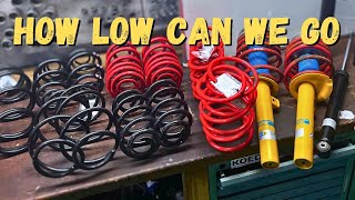 The SHOCKING Truth  Eibach vs HampR vs OE vs Budget Lowering Springs [upl. by Godwin]