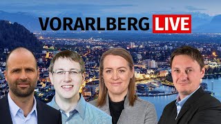 Vorarlberg LIVE mit LR Marco Tittler Christine BöschVetter und Michael Braun [upl. by Kemme]