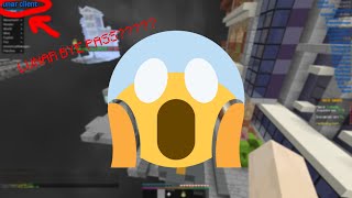 Cheating on Redesky Bedwars with Liquidbounce INSANE LONGJUMP [upl. by Aynek]