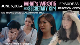 Episode 38  Whats Wrong with Secretary Kim  Kim Chiu  Paulo Avelino  REACTION VIDEO [upl. by Iramohs566]