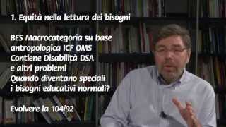 Verso la didattica inclusiva i Bisogni Educativi Speciali su base ICFOMS [upl. by Johan]