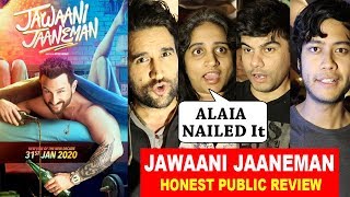 Jawaani Jaaneman Movie Honest PUBLIC REVIEW  Saif Ali Khan Alaia F Tabu [upl. by Wina602]